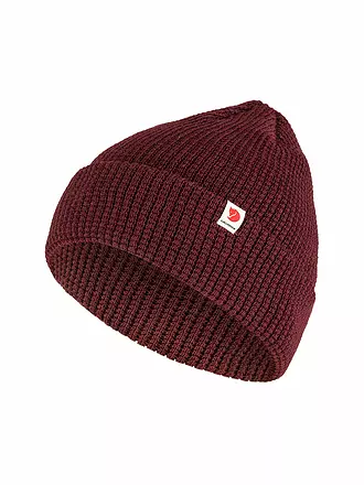 FJÄLLRÄVEN | Herren Beanie Tab Hat | dunkelrot